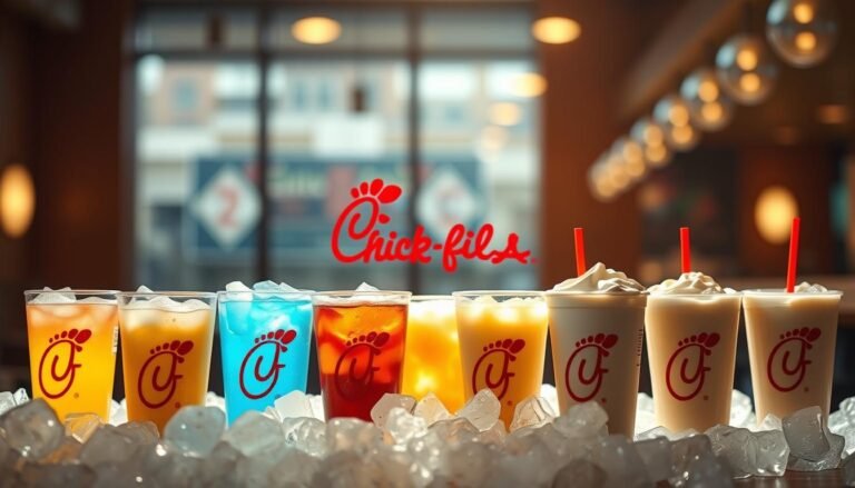 chick-fil-a drinks menu