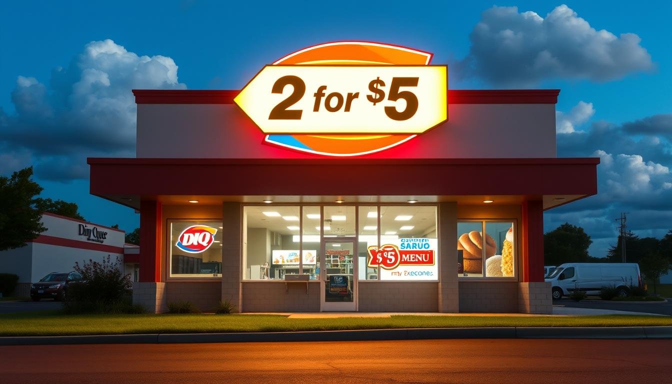 dairy queen 2 for $5 menu