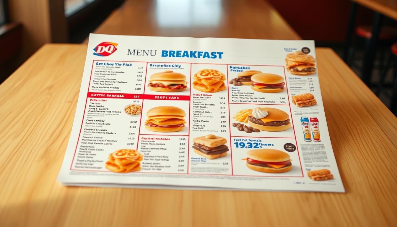 dairy queen breakfast menu with prices