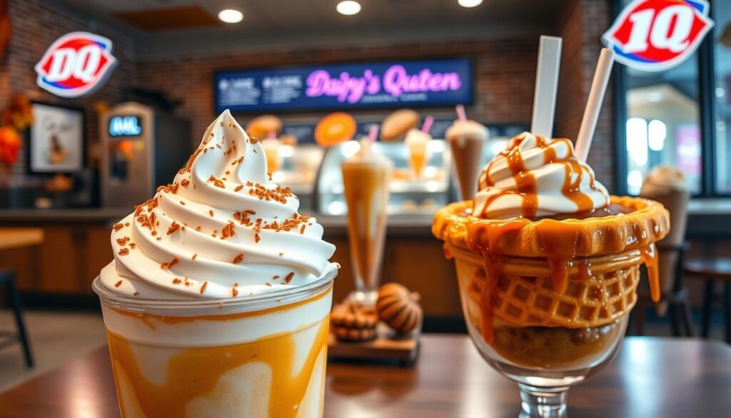 fall flavors at dairy queen