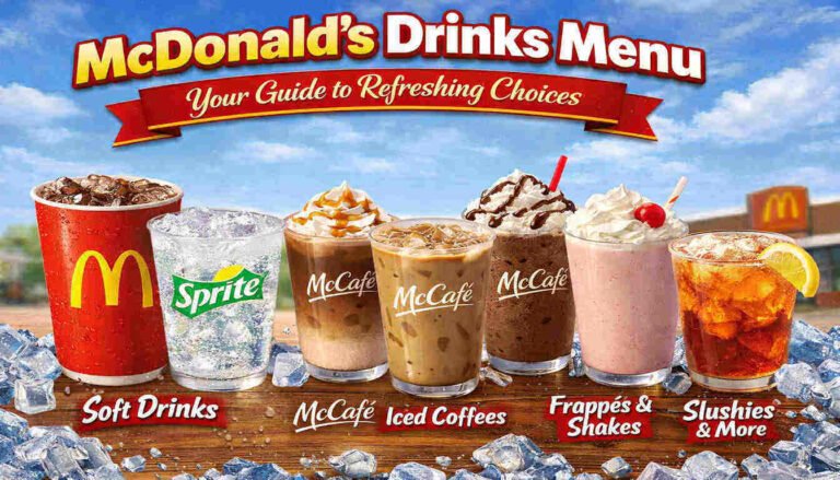 McDonald’s Drinks Menu