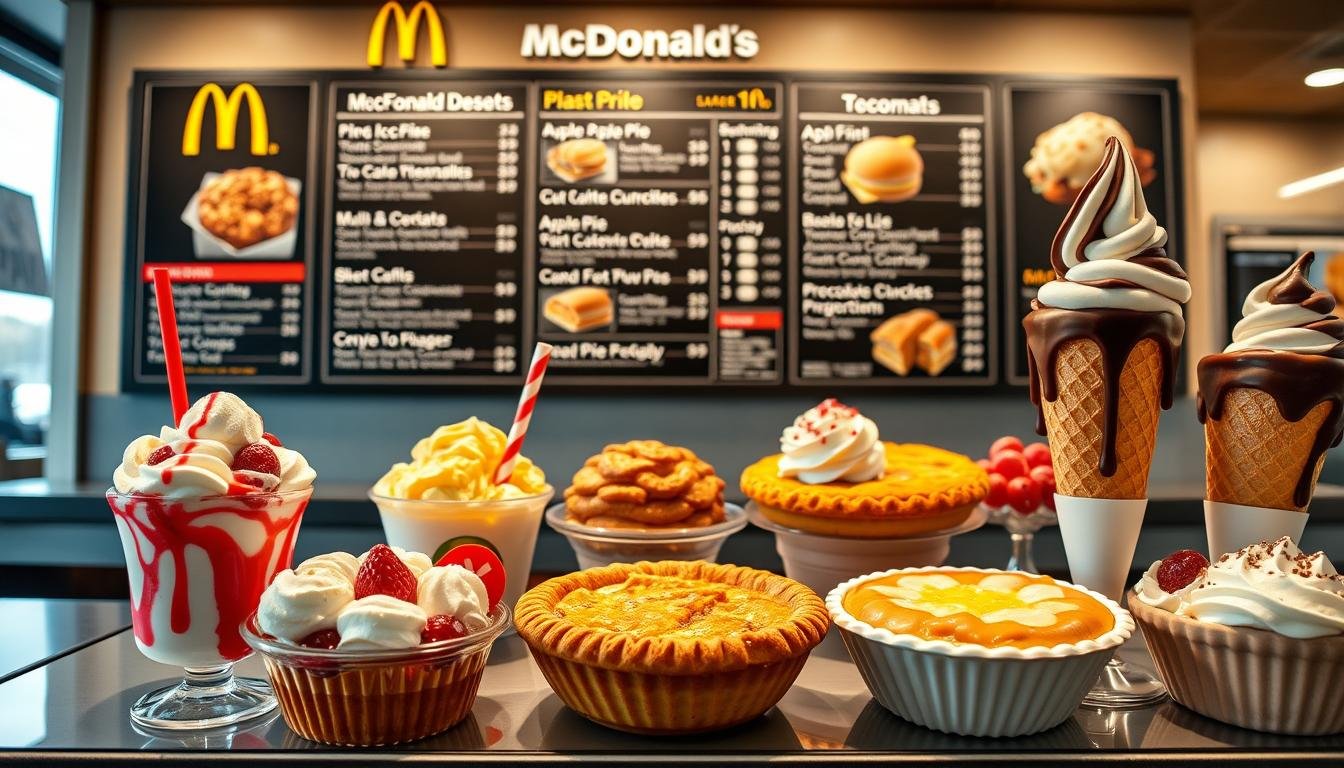 mcdonald's dessert menu