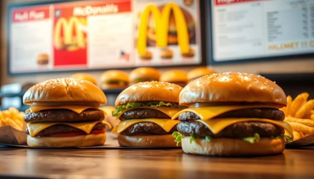 mcdonald's hamburger menu