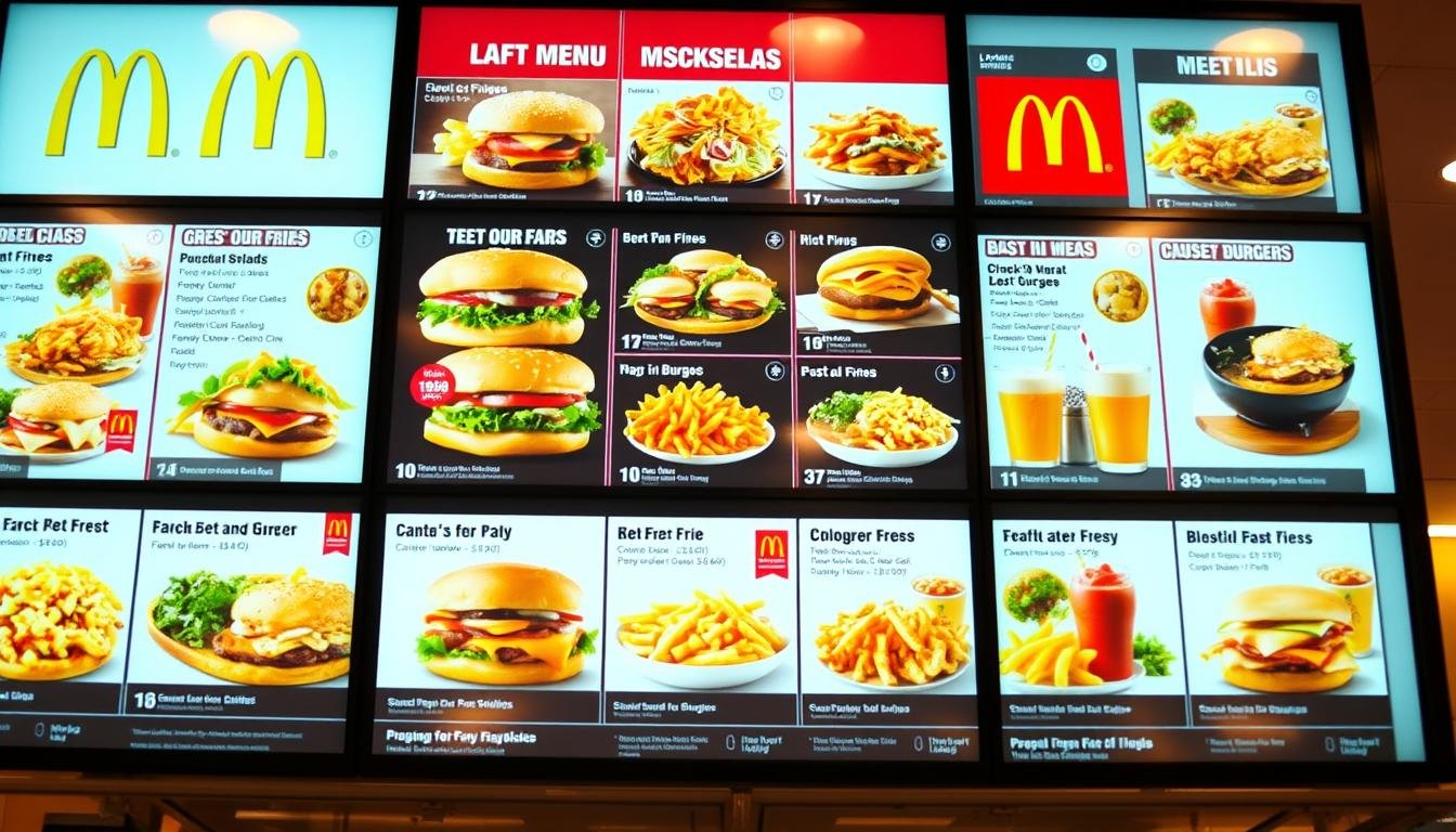 mcdonald's lunch menu