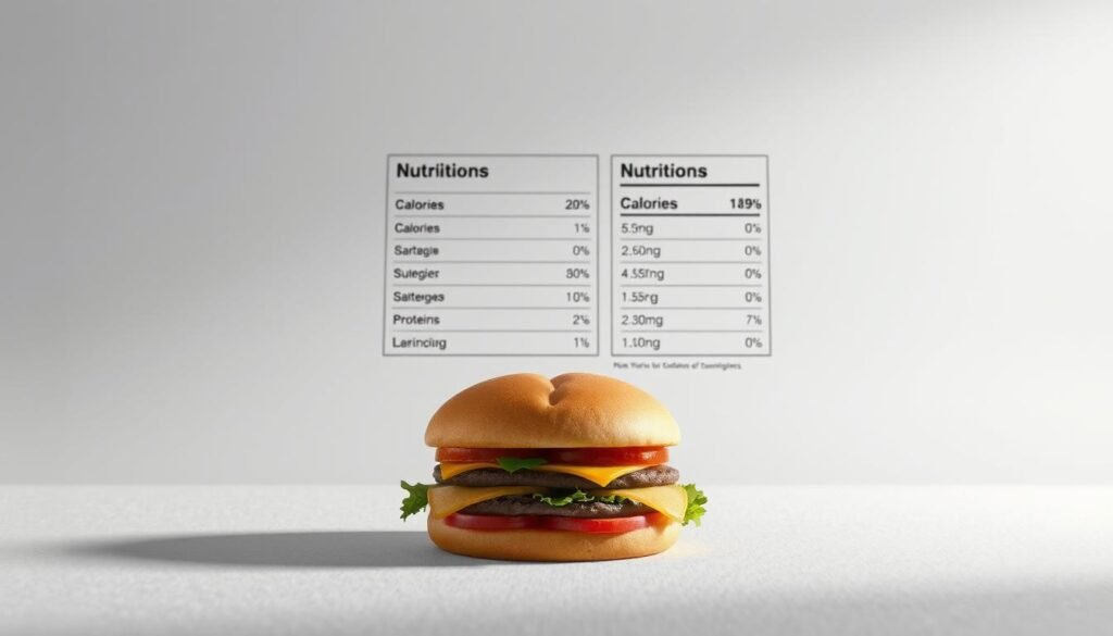 mcdonald's sandwich nutrition