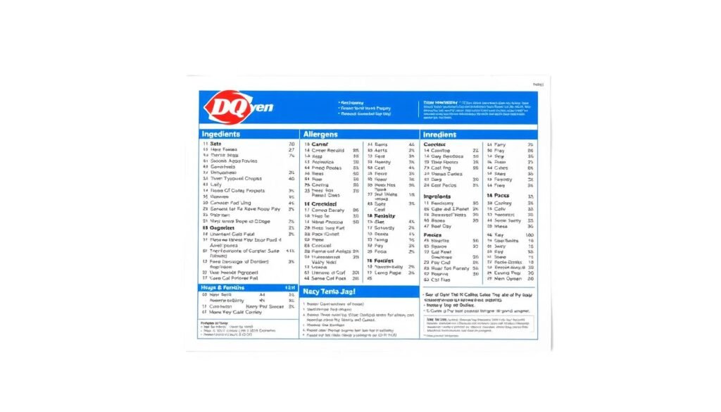 dairy queen allergen info dairy queen allergen info