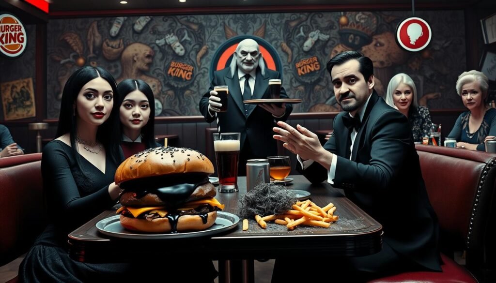 burger king addams family menu burger king addams family menu