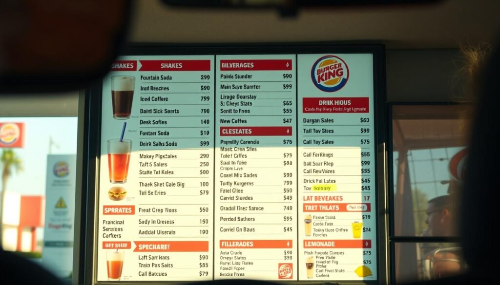 burger king drive thru menu burger king drive thru menu